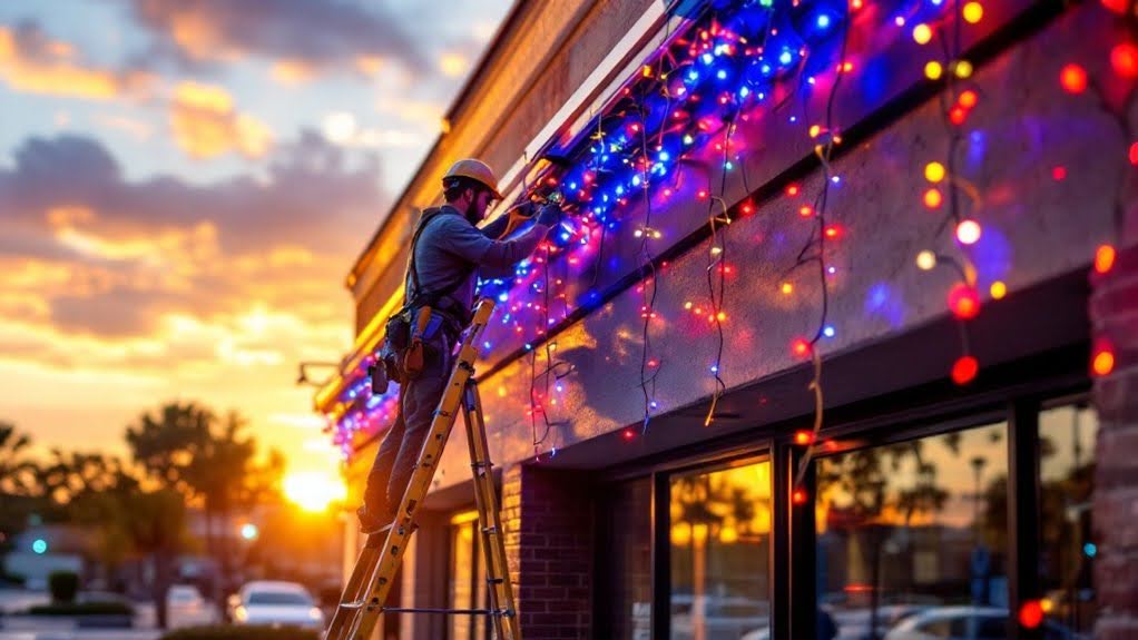 4th July Independence Day Light Installation 3
